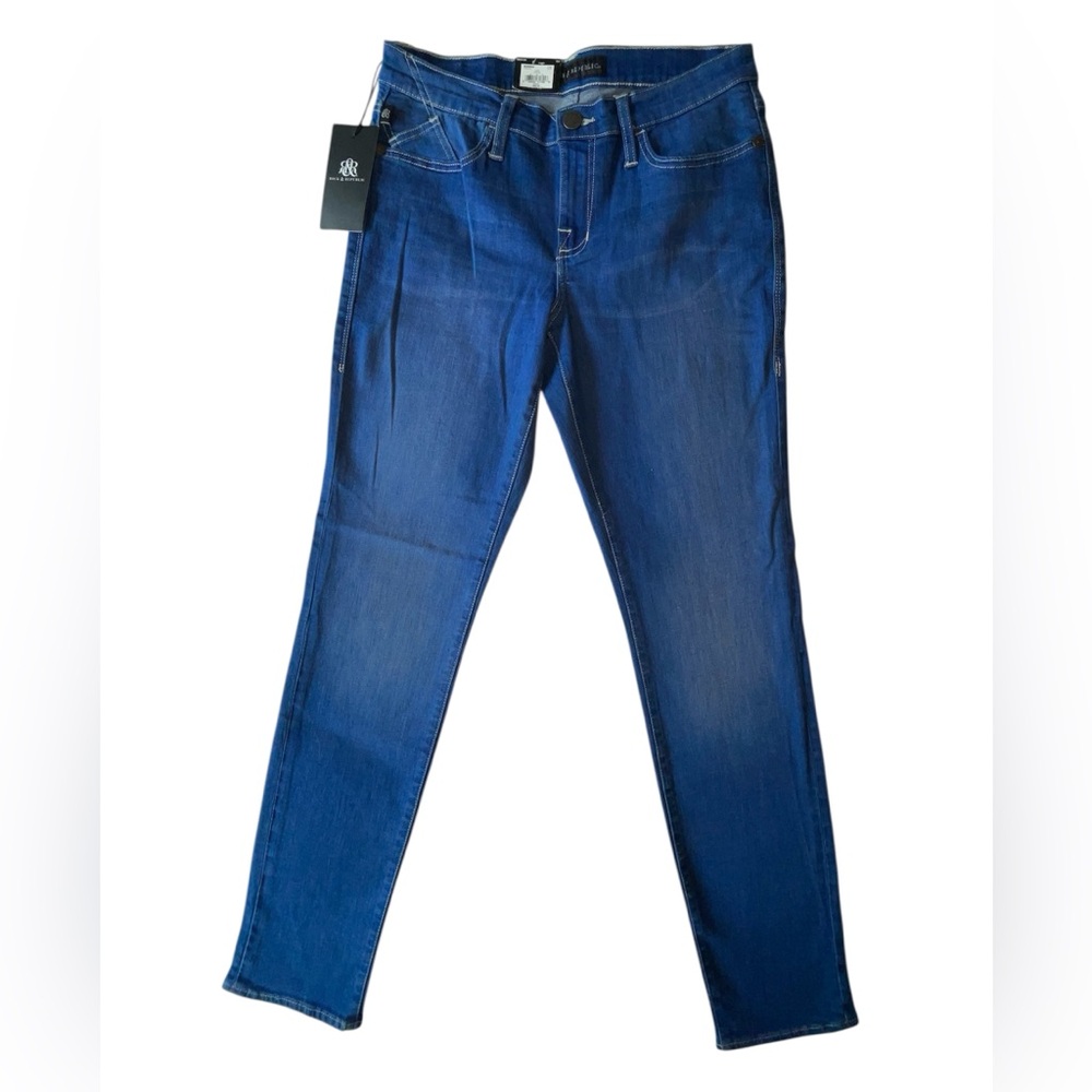 Rock & Republic blue denim skinny jeans 12
